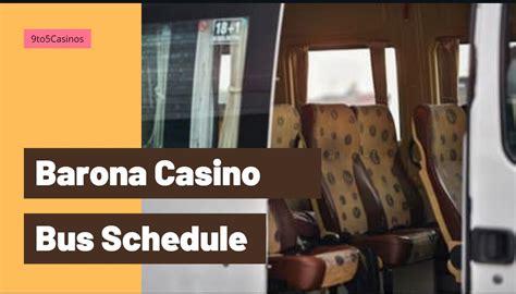 casinos bus schedule